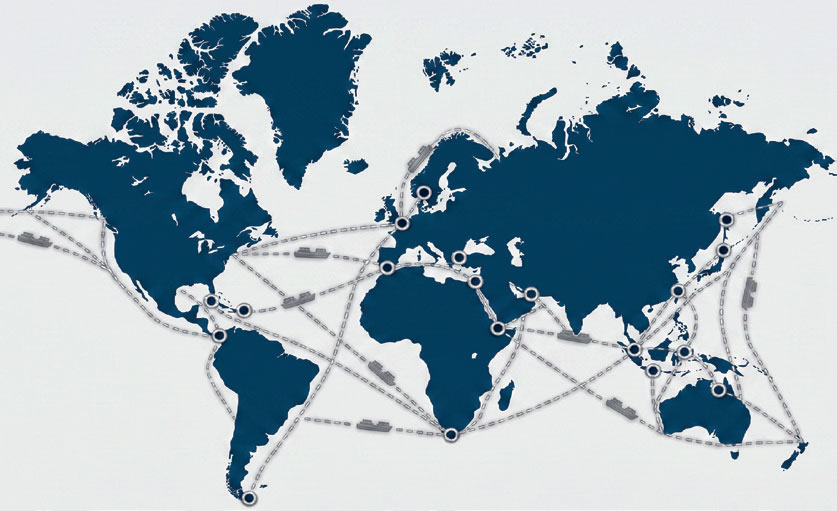 MAJOR GLOBAL MARITIME TRADE ROUTES
